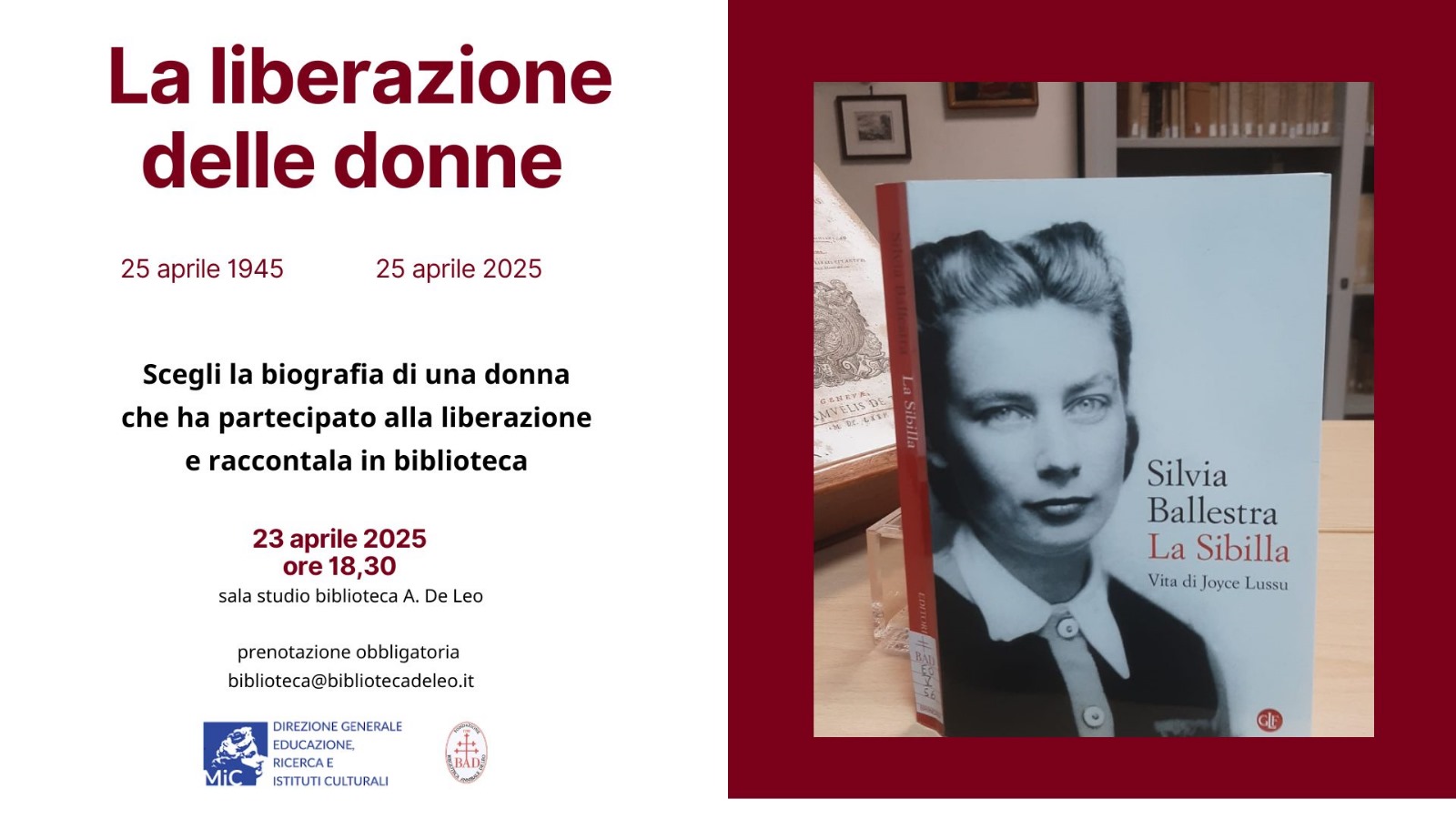 LA LIBERAZIONE DELLE DONNE